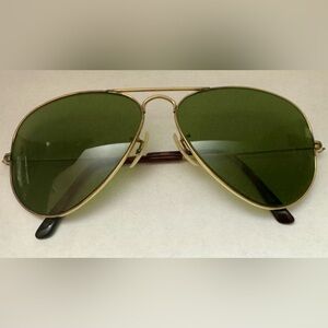 Vintage Ray-Ban Bausch & Lomb Aviator Glasses 1/20 10K Gold Fill Frame